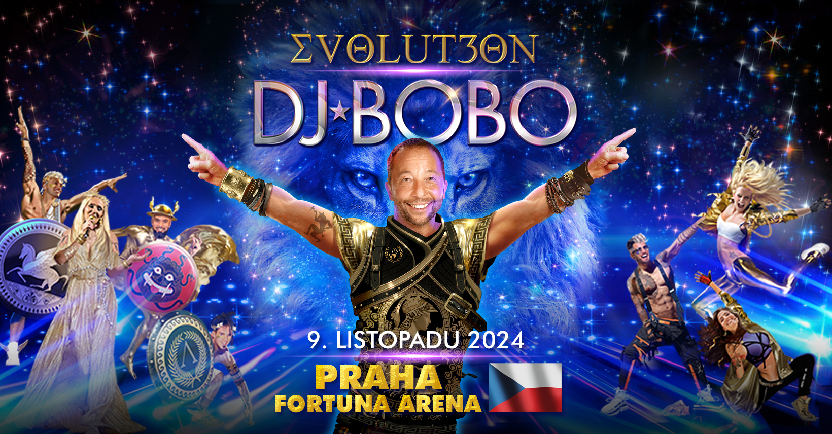 DJ BoBo Praha 9.11.2024, Sportovní Hala Fortuna Vstupenky a Info